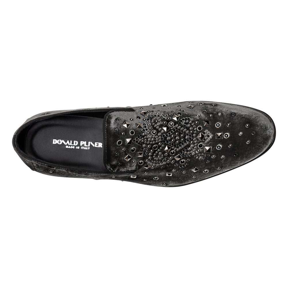 SPENCER | Men Donald Pliner Shoes Grey Studded