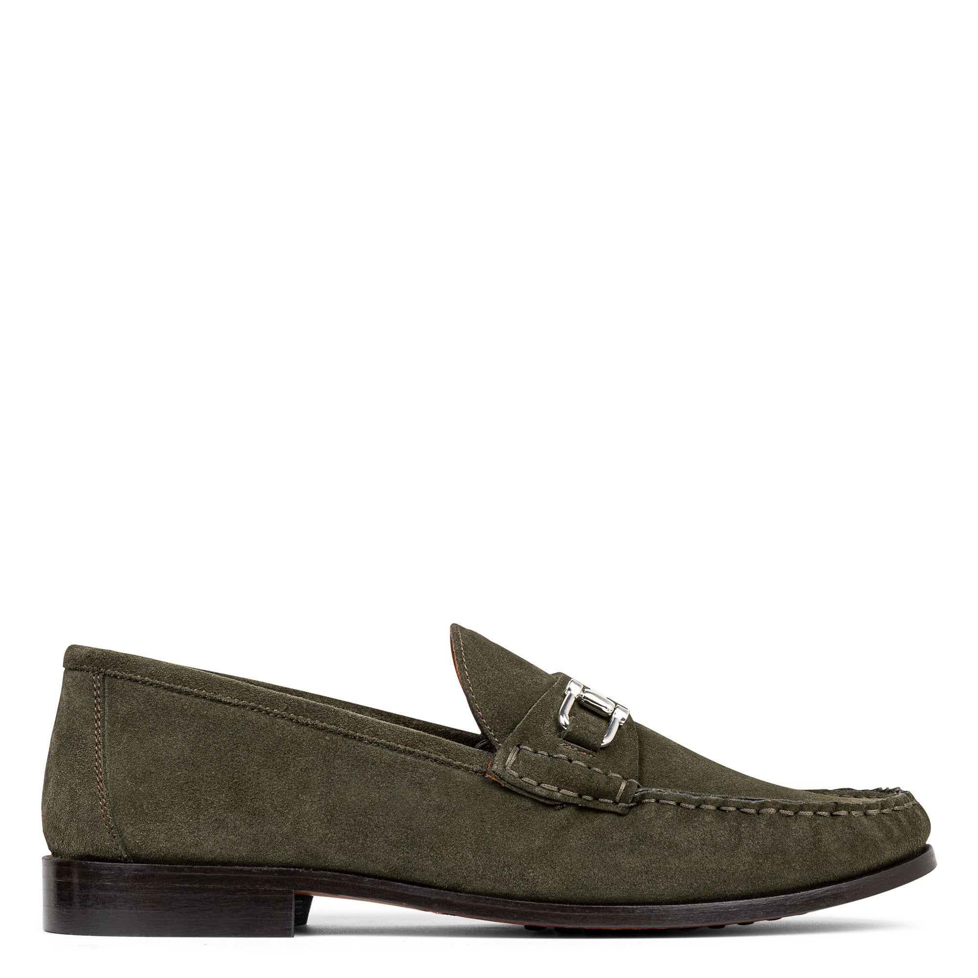 EVANSTON | Men Donald Pliner Shoes Military Green Suede