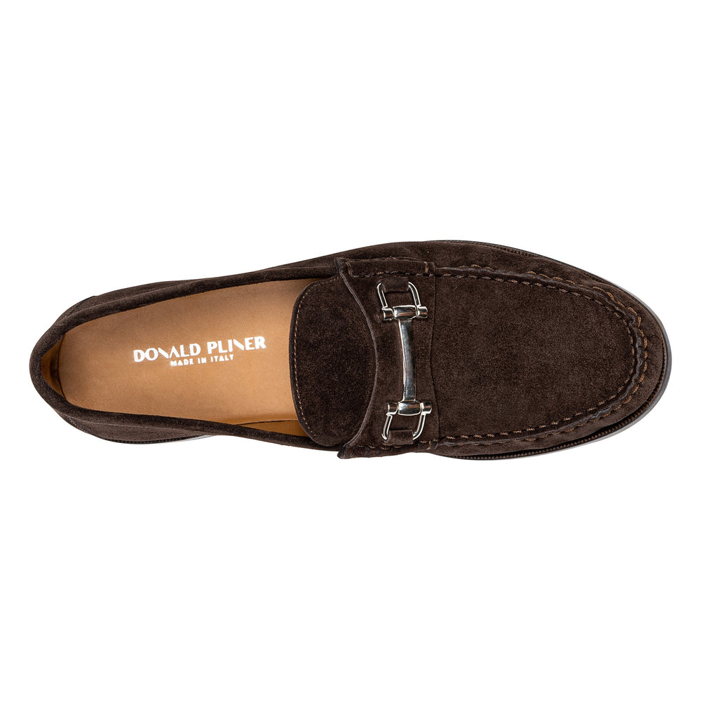 EVANSTON | Men Donald Pliner Shoes Chocolate Brown Suede