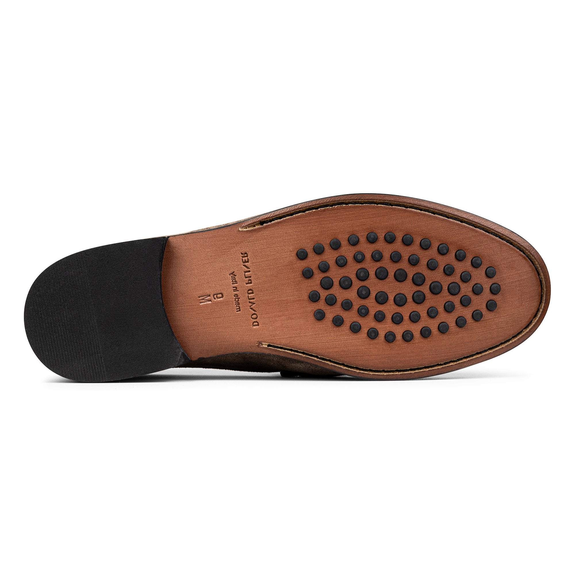 EVANSTON | Men Donald Pliner Shoes Dark Taupe Suede