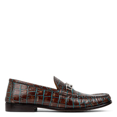 EVANSTON | Men Donald Pliner Shoes Mahogany Crocco