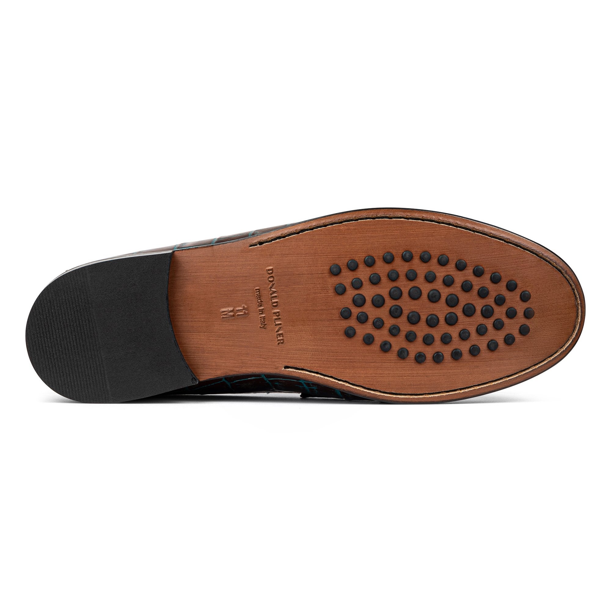 EVANSTON | Men Donald Pliner Shoes Mahogany Crocco
