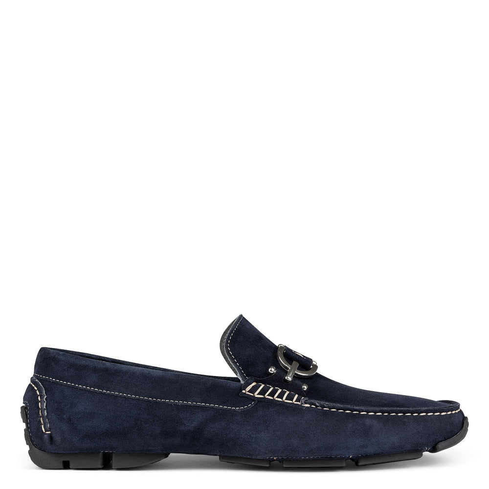 DACIO DRIVER | Men Donald Pliner Shoes Navy Suede