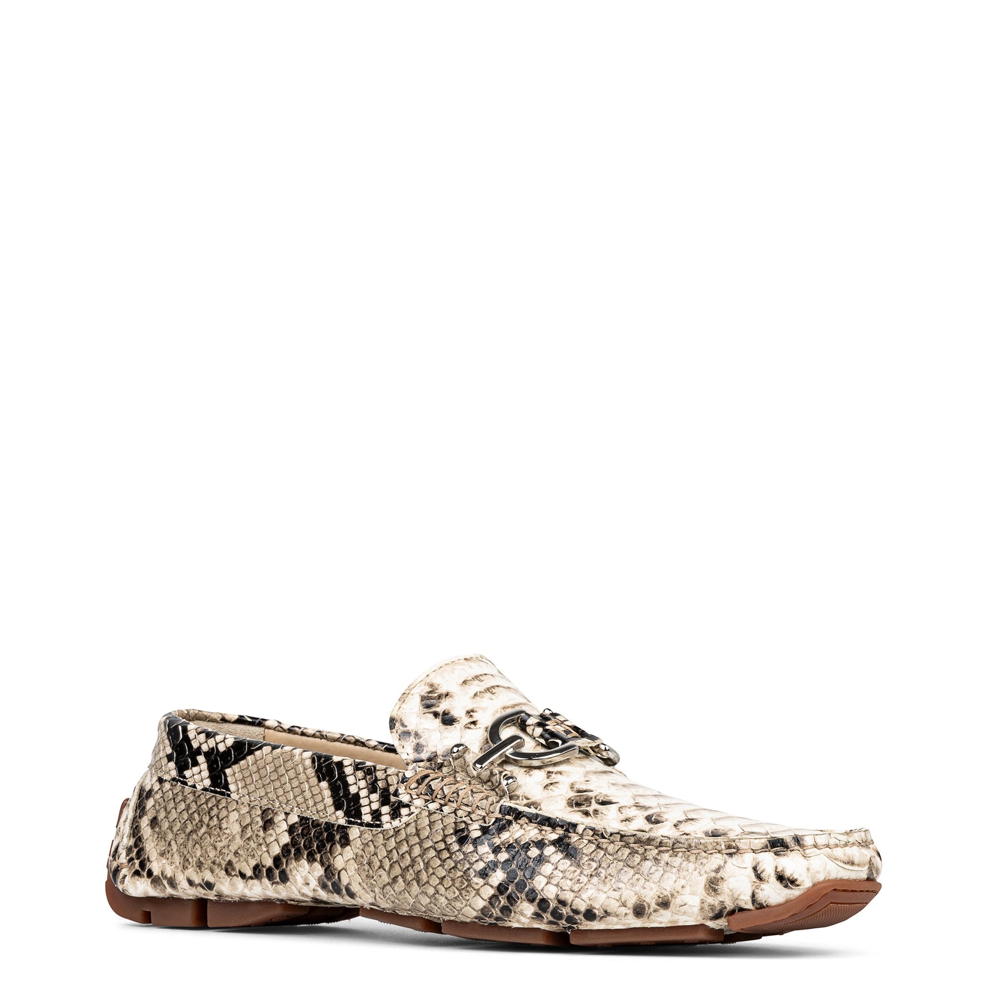 DACIO DRIVER | Men Donald Pliner Shoes Sand Snake Print