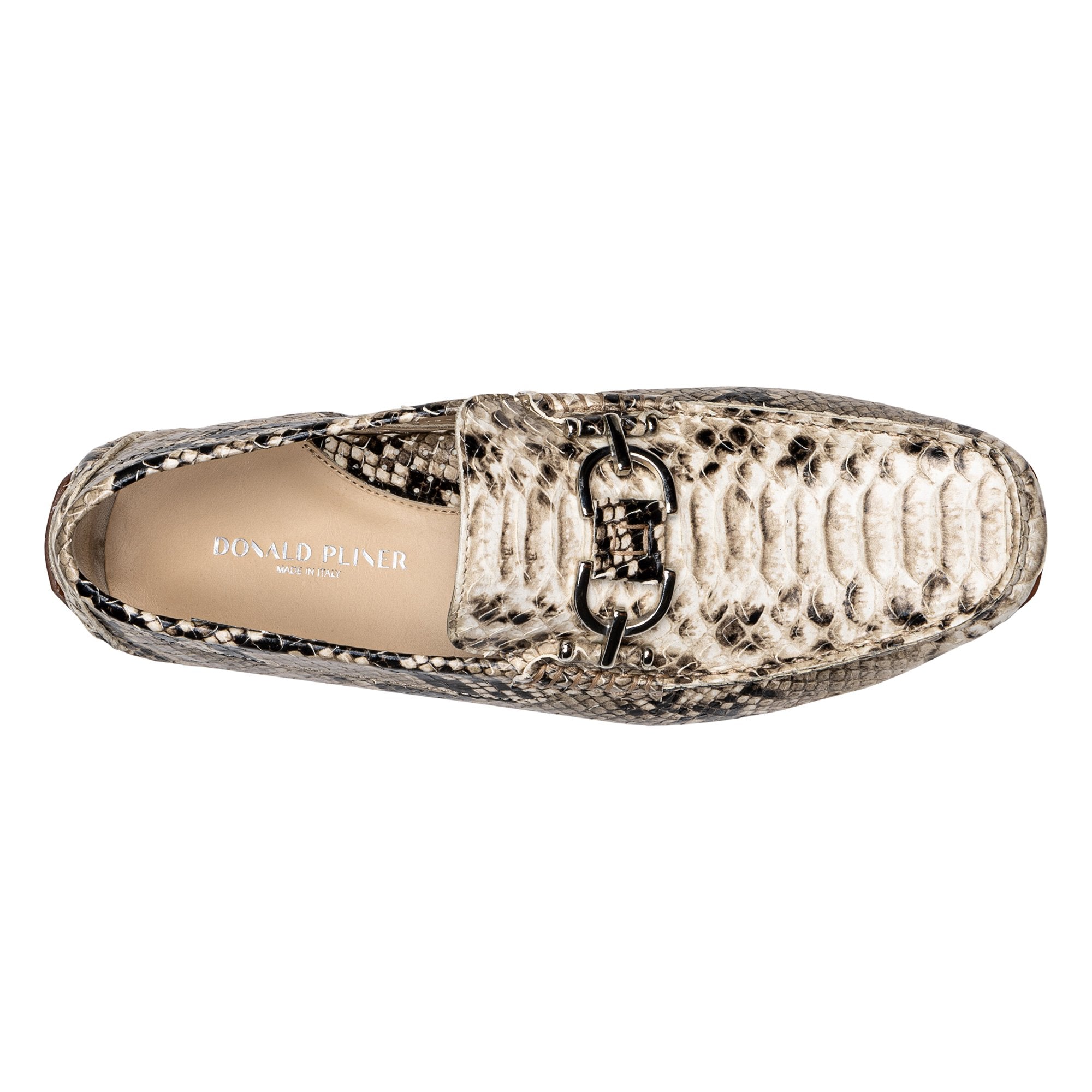 DACIO DRIVER | Men Donald Pliner Shoes Sand Snake Print