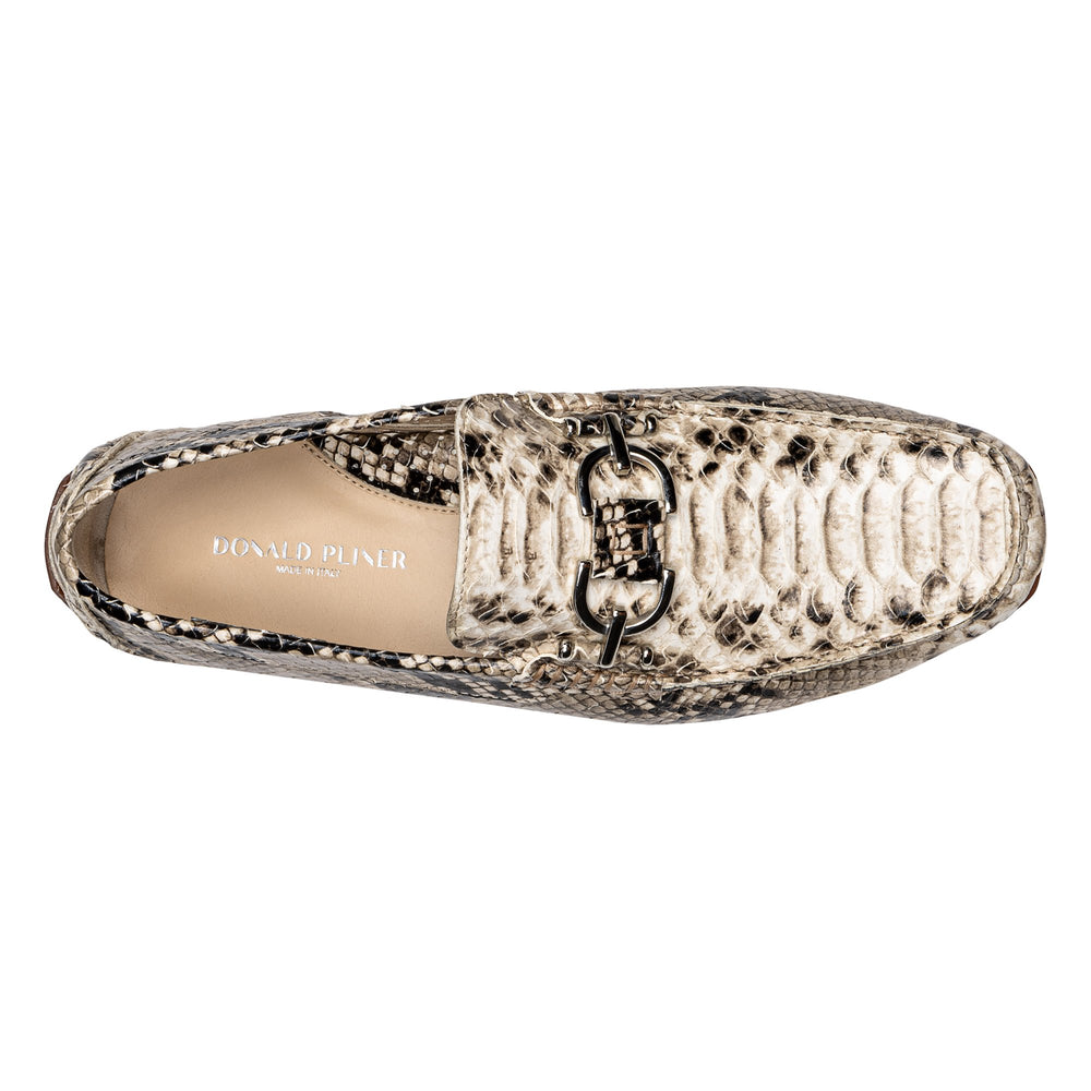 DACIO DRIVER | Men Donald Pliner Shoes Sand Snake Print