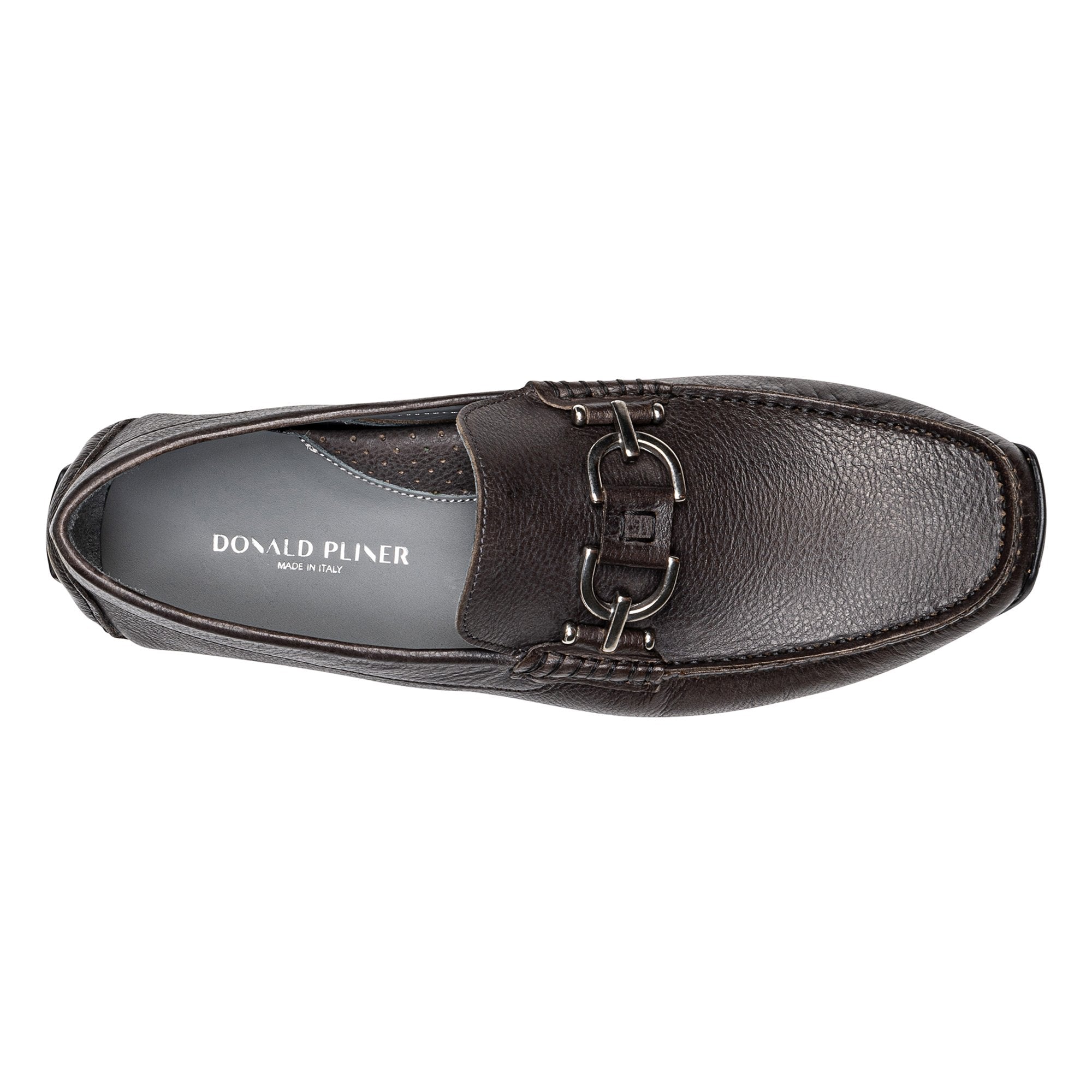 DACIO DRIVER | Men Donald Pliner Shoes Grey Leather