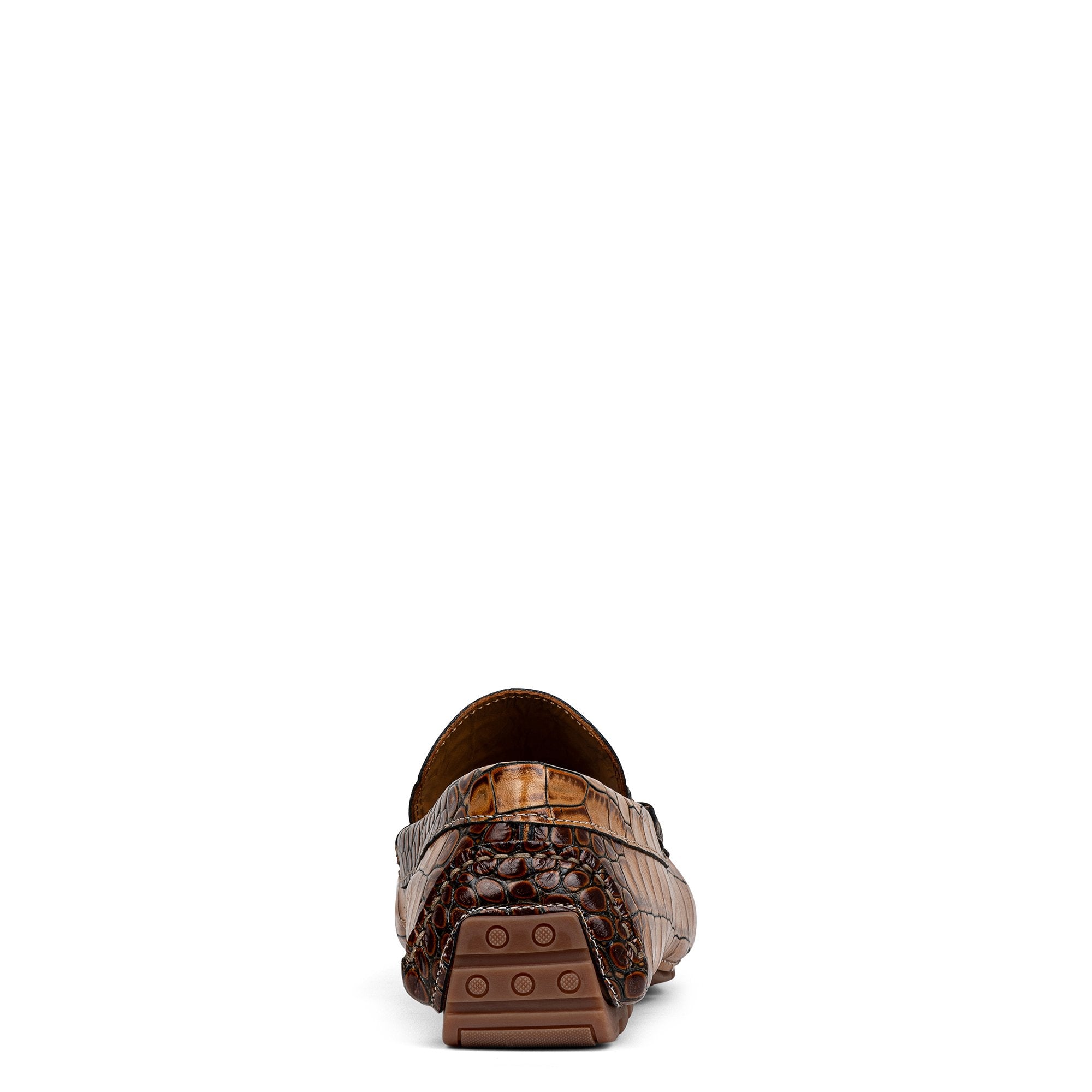DACIO DRIVER | Men Donald Pliner Shoes Cognac Croco