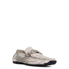 DACIO DRIVER | Men Donald Pliner Shoes Grey Croco