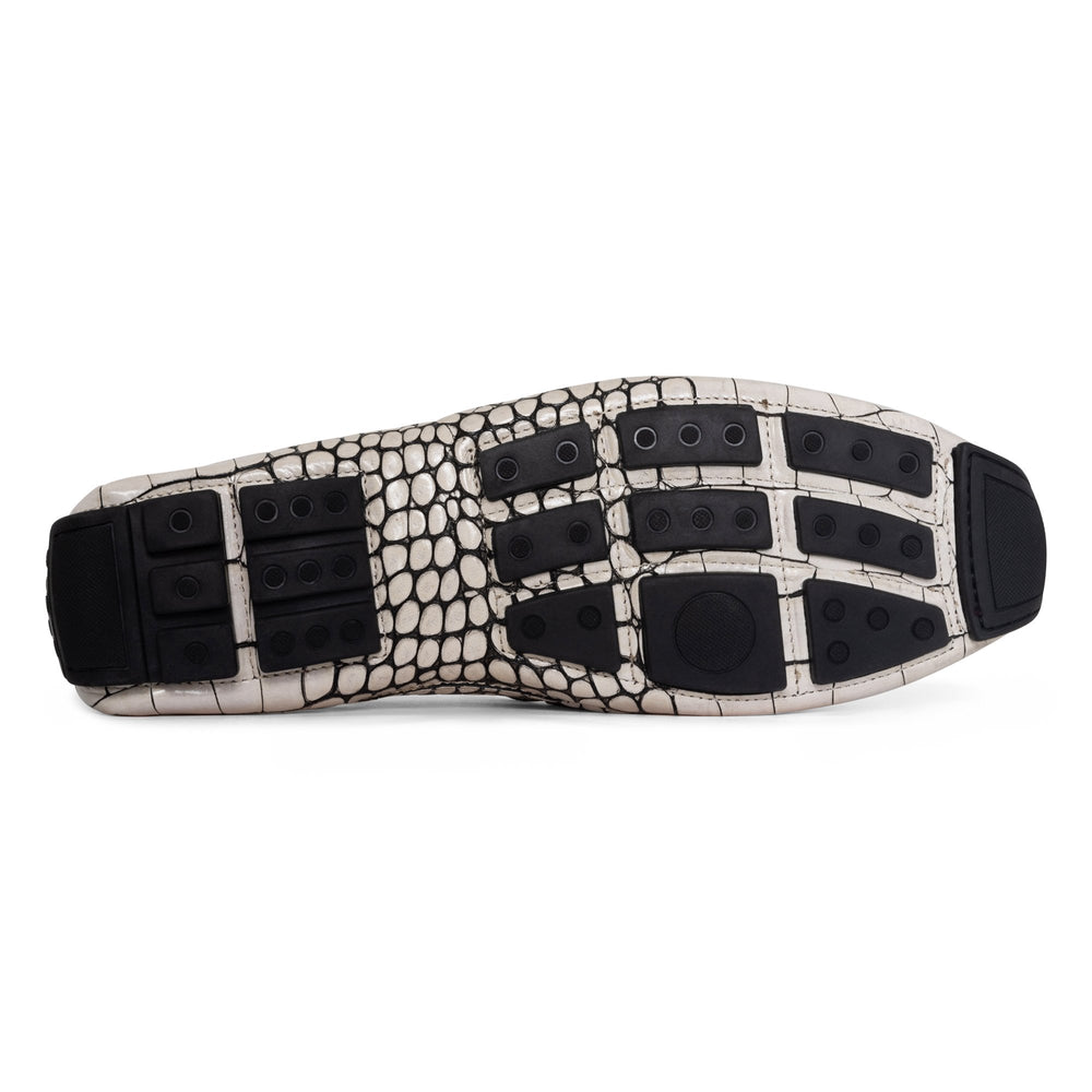 DACIO DRIVER | Men Donald Pliner Shoes Grey Croco