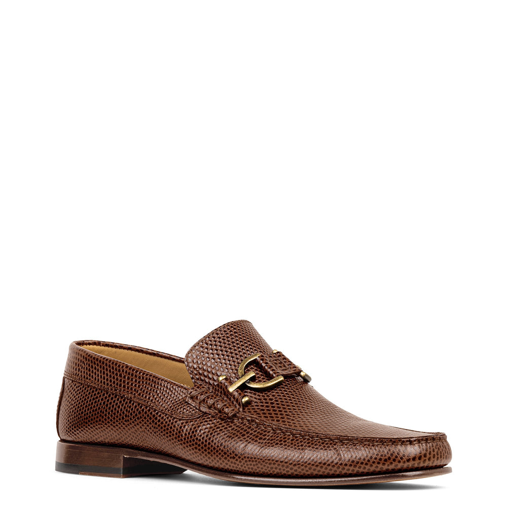DACIO | Men Donald Pliner Shoes Whiskey Lizard Print