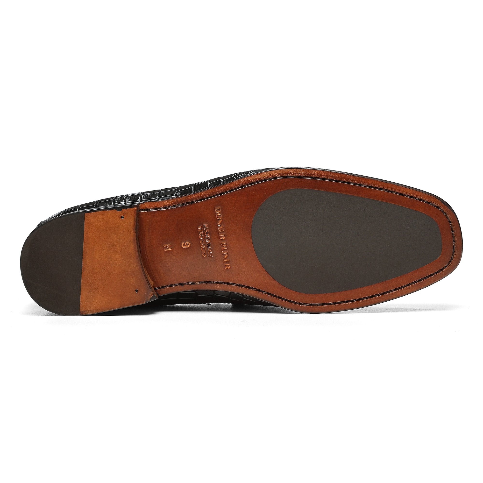 DACIO | Men Donald Pliner Shoes Black Croco