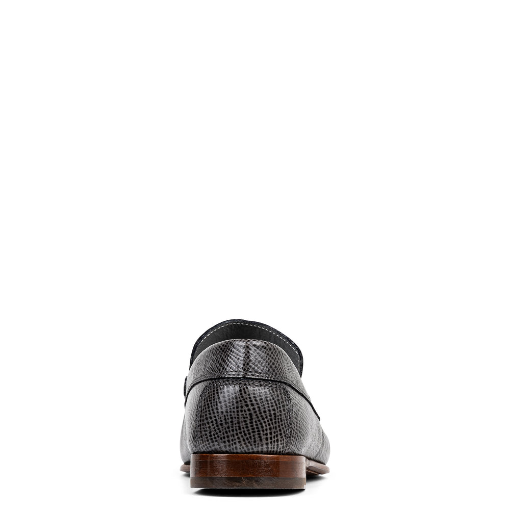 DACIO | Men Donald Pliner Shoes Grey Lizard Print