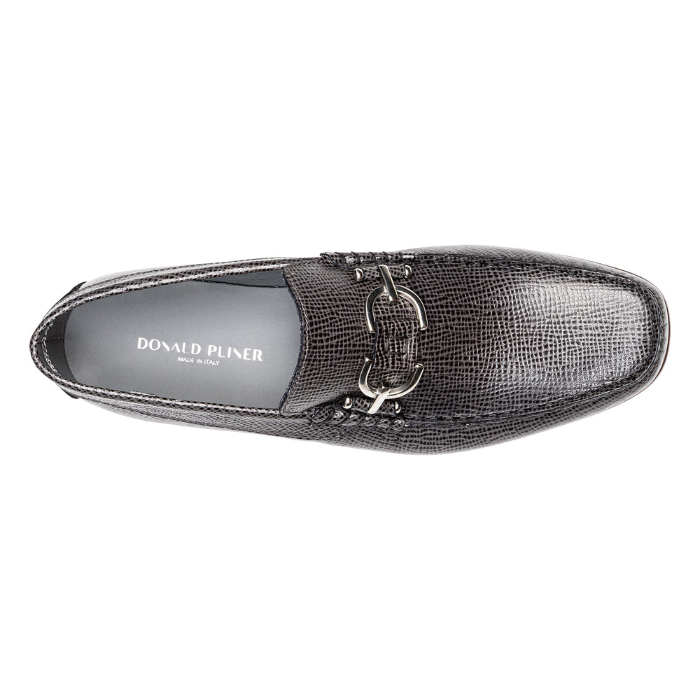 DACIO | Men Donald Pliner Shoes Grey Lizard Print