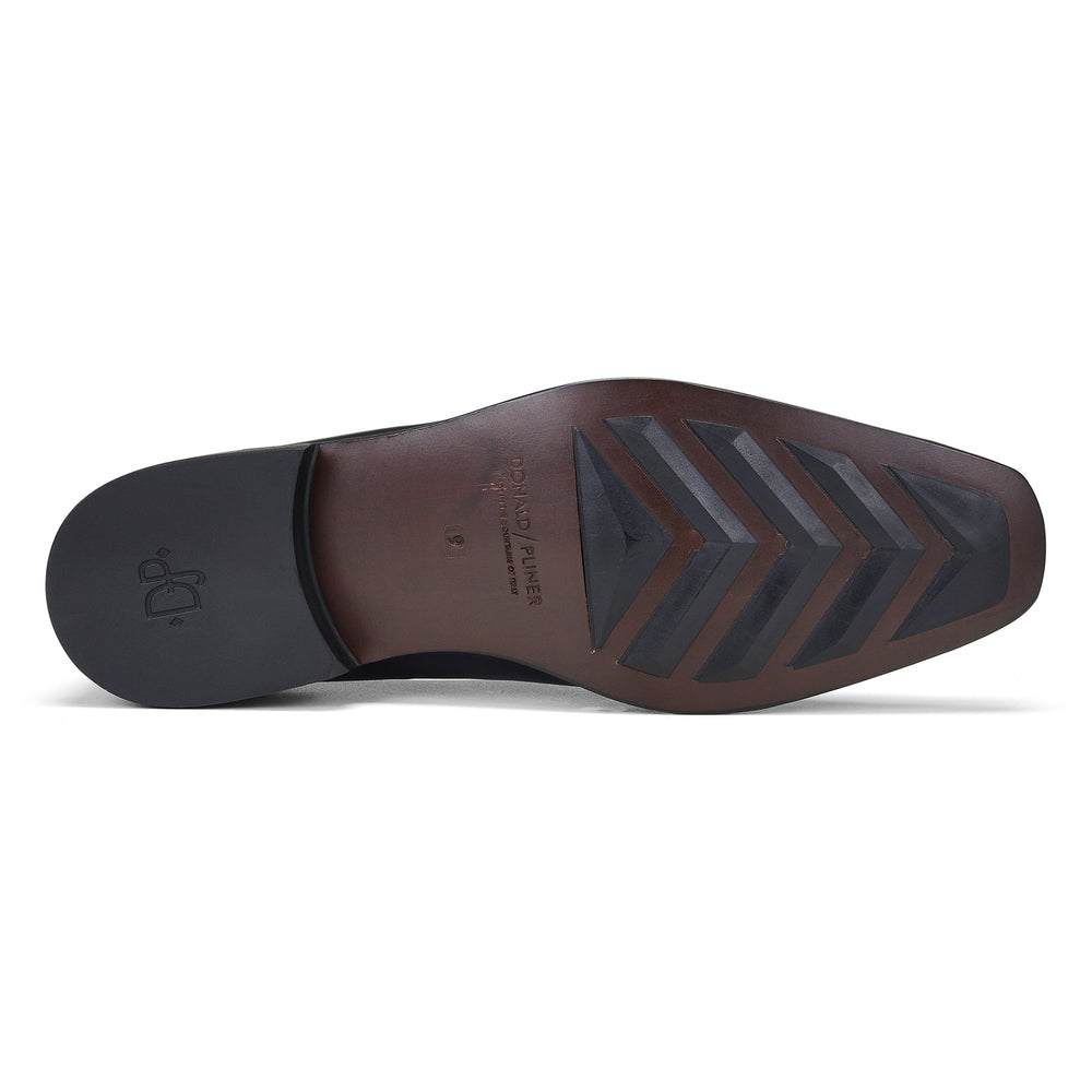 REX | Men Donald Pliner Shoes Black Stretch Nappa