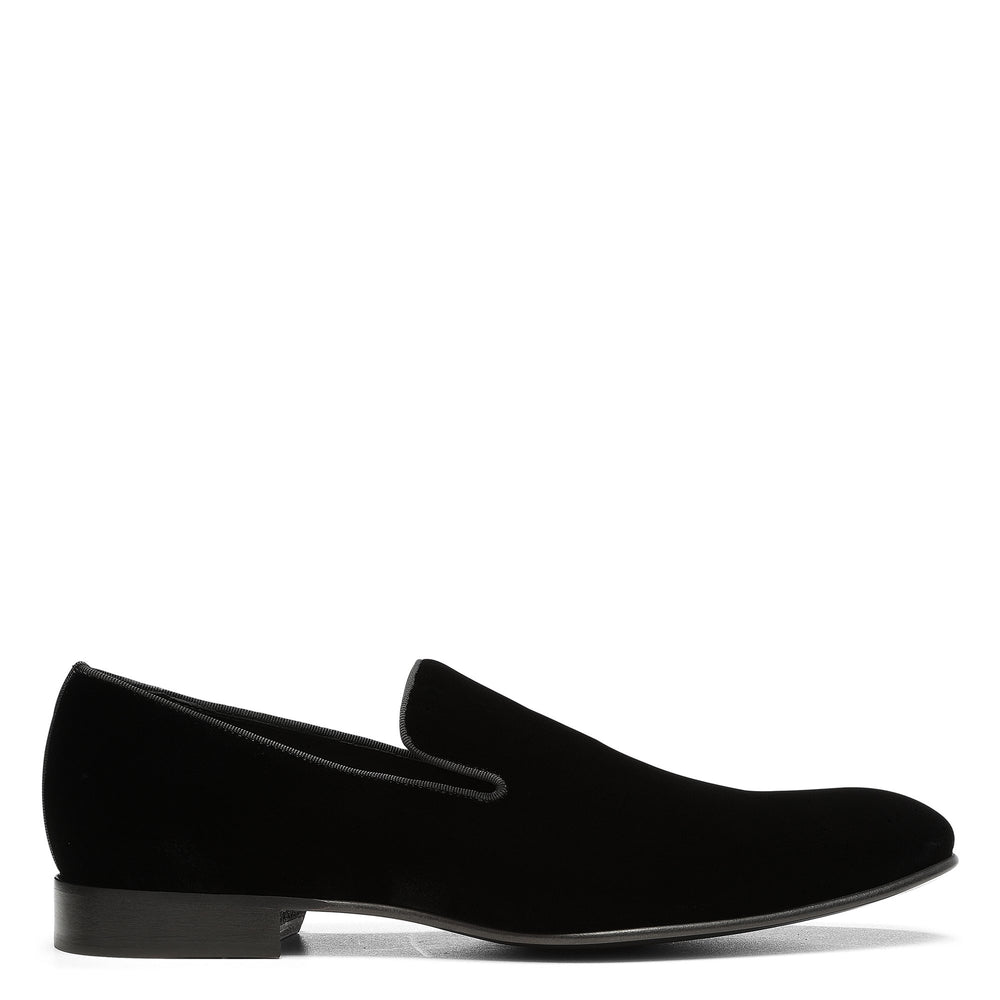 SPENCER | Men Donald Pliner Shoes Black Velvet