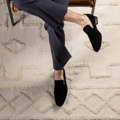 SPENCER | Men Donald Pliner Shoes Black Velvet