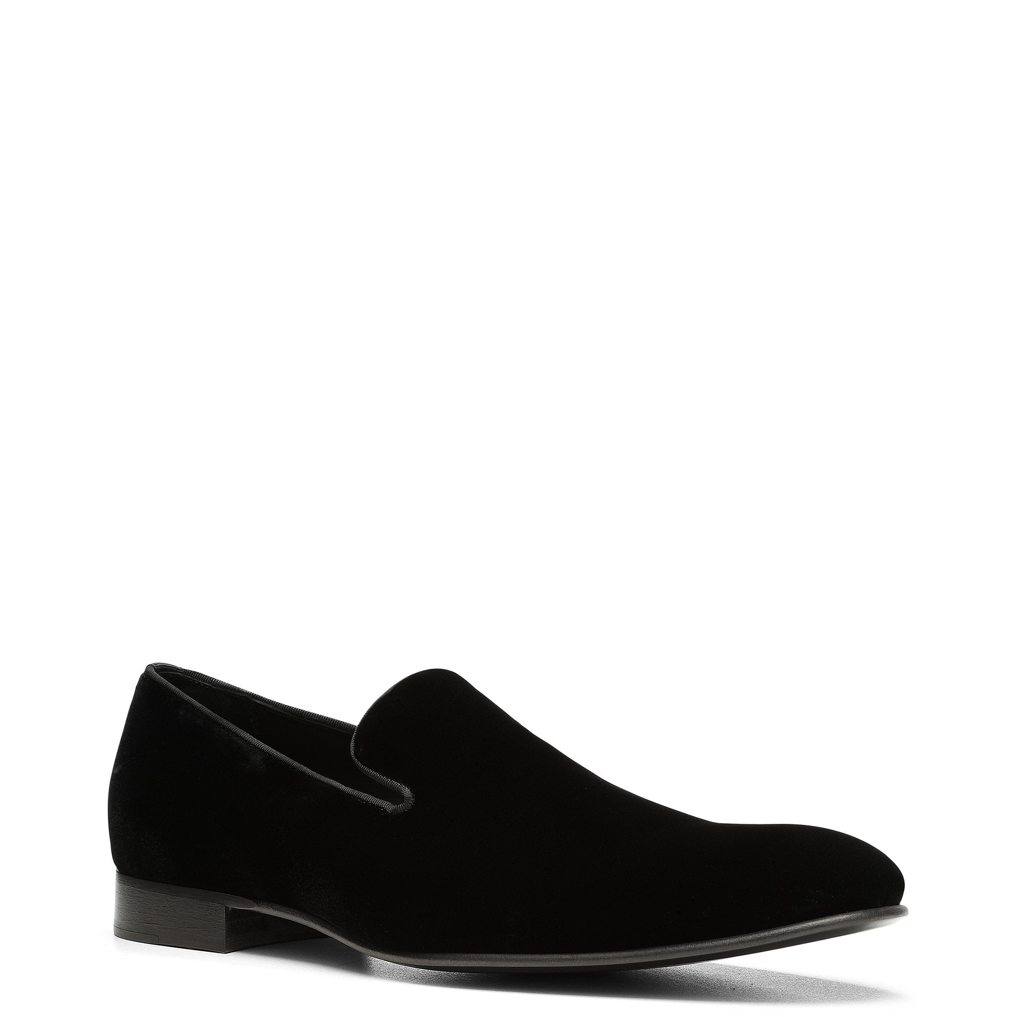 SPENCER | Men Donald Pliner Shoes Black Velvet
