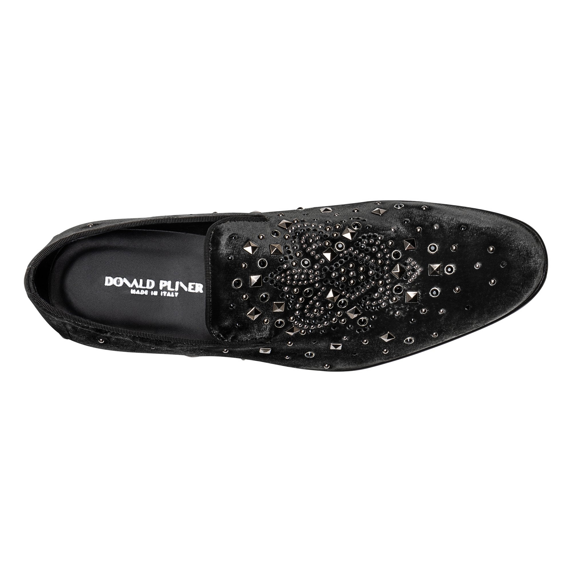SPENCER | Men Donald Pliner Shoes Black Studded
