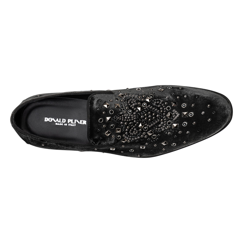 SPENCER | Men Donald Pliner Shoes Black Studded